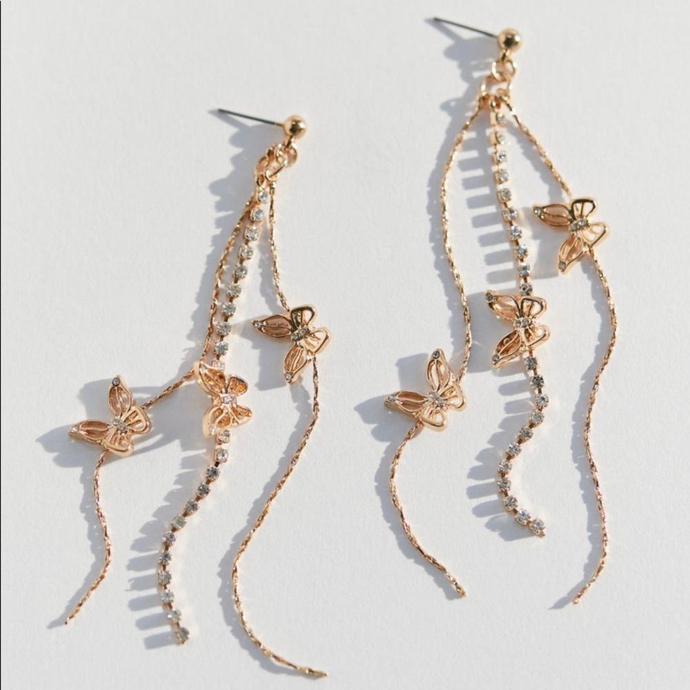 Butterfly earring